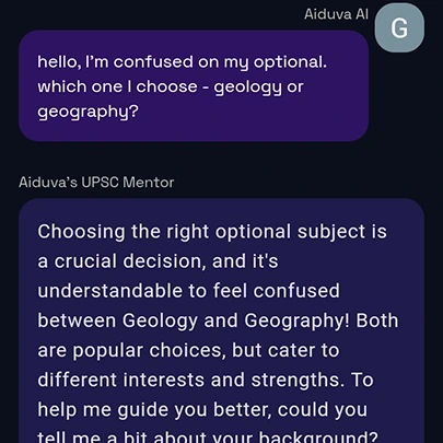 Virtual mentorship platform connecting aspirants with UPSC toppers