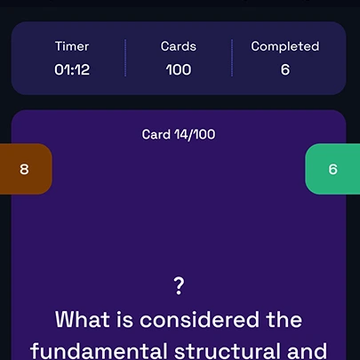 Digital flashcards for efficient UPSC preparation and memorization